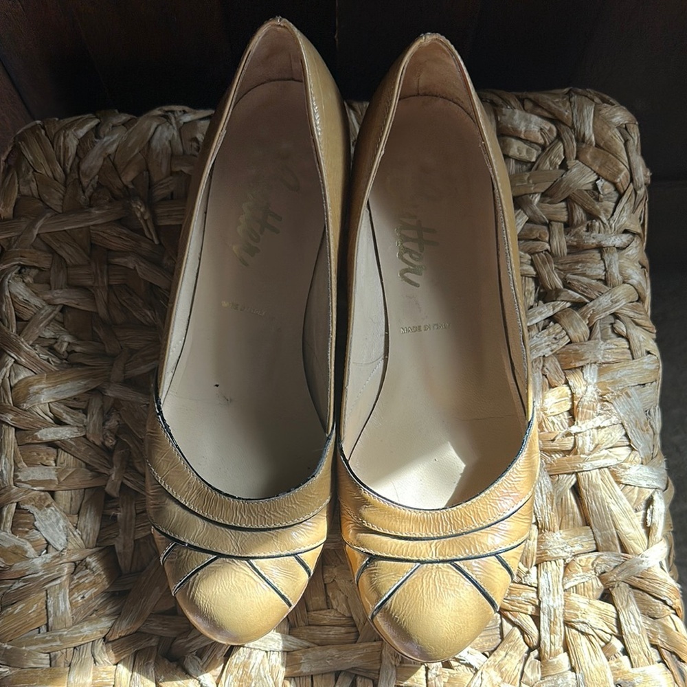 Butter kitten heels